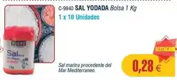 Abordo Visto bueno - sal yodada oferta