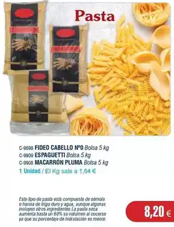 Abordo Fideo cabello n° o bolsa oferta