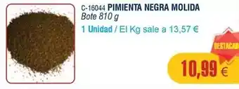 Abordo Pimienta negra molida oferta