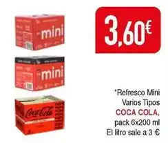 Masymas Coca-cola - refresco mini oferta