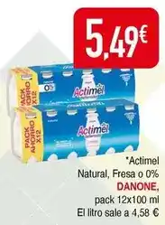 Masymas Danone - actimel natural oferta