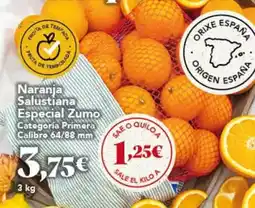 Gadis Primor - naranja salustiana especial zumo oferta