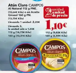 Gadis Campos - atún claro oferta