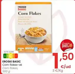 Eroski Eroski basic - corn flakes oferta