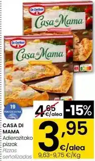 Eroski Casa di mama - pizzas oferta