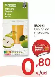Eroski Eroski - bebida de manzana oferta