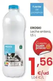 Eroski Eroski - leche entera oferta