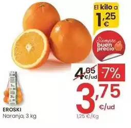 Eroski Eroski - naranja oferta