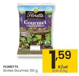 Eroski Florette - brotes gourmet oferta