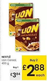 Eroski Nestlé - lion cereal oferta
