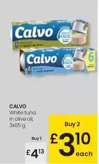 Eroski Calvo - white tuna in olive oil oferta