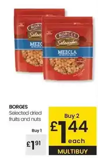 Eroski Borges - dried fruits and nuts oferta