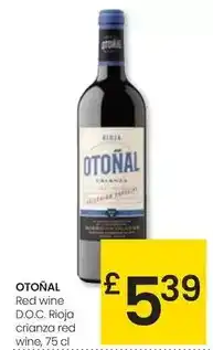 Eroski Otoñal - red wine d.o.c. rioja crianza red wine oferta