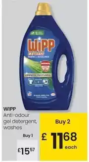 Eroski Wipp - anti-odour gel detergent washes oferta