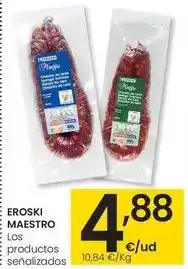 Eroski Eroski maestro - productos oferta