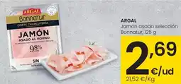 Eroski Argal - jamón asado selección bonnatur oferta