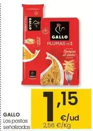 Eroski Gallo - pastas oferta
