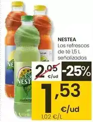 Eroski Nestea - refrescos de té oferta