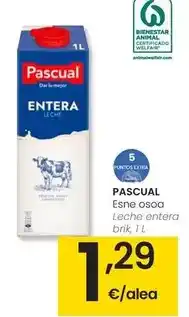 Eroski Pascual - leche entera oferta