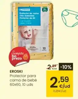 Eroski Eroski - protector para cama de bebe oferta