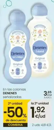 Eroski Denenes - en las colonias senalizadas oferta