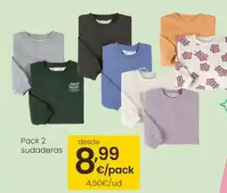 Eroski Pack 2 sudaderas oferta