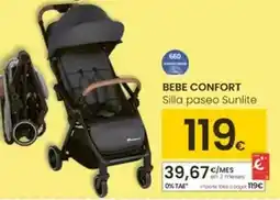 Eroski Bebé confort - silla paseo sunlite oferta