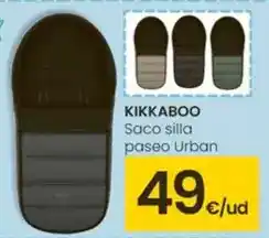 Eroski Kikkaboo - saco silla paseo urban oferta