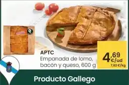 Eroski Aptc - empanada de lomo, bacon y queso oferta