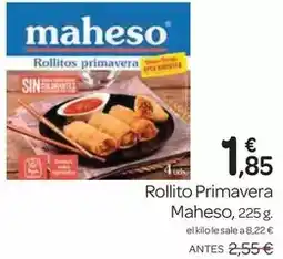 Supermercados El Jamón Maheso - rollito primavera oferta