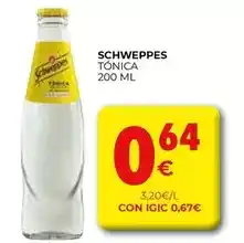 CashDiplo Schweppes - tonica oferta