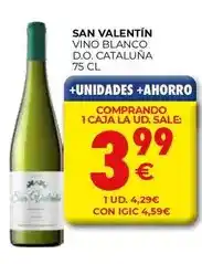 CashDiplo San valentin - vino blanco d.o. cataluna oferta