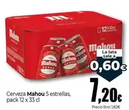 Unide Supermercados Mahou - cerveza 5 estrellas oferta