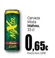 Unide Supermercados Mahou - cerveza mixta oferta