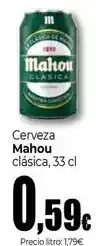 Unide Supermercados Mahou - cerveza clásica oferta