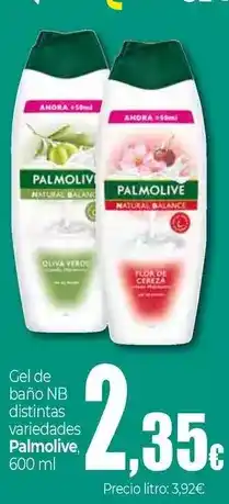 Unide Supermercados Palmolive - gel de baño nb oferta