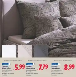 Lidl Livarno - sabana bajera oferta
