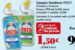 Gadis PATO Limpia Inodoro Océano o Frescor oferta