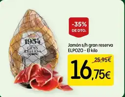 Dialprix ELPOZO Jamón s/h gran reserva oferta