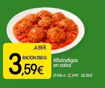 Dialprix Albóndigas en salsa oferta