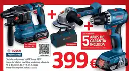 Bauhaus Bosch - set de máquinas 'ampshare 18v' oferta