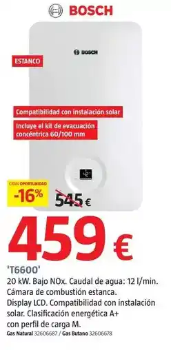 Bauhaus Bosch - t6600 oferta