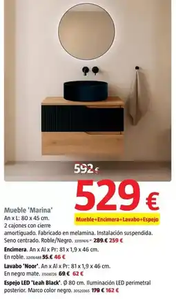 Bauhaus Mueble marina oferta