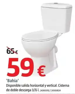 Bauhaus Pack de wc ''bahia'' oferta