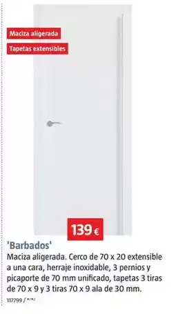 Bauhaus Puertas de interior barbados oferta