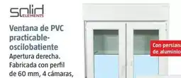 Bauhaus Solid - ventana de pvc practicable- oscilobatiente oferta