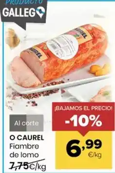Autoservicios Familia O'caurel - fiambre de lomo oferta
