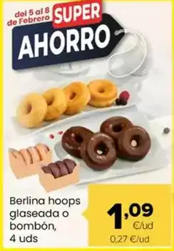 Autoservicios Familia Berlina hoops glaseada o bombon oferta