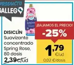 Autoservicios Familia Disiclin - suavizante concentrado spring rose oferta