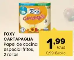 Autoservicios Familia Foxy cartapaglia - papel de cocina especial fritos oferta